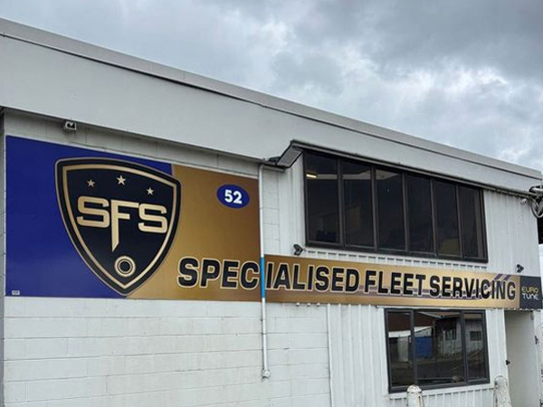 Specialised Fleet Servicing building front